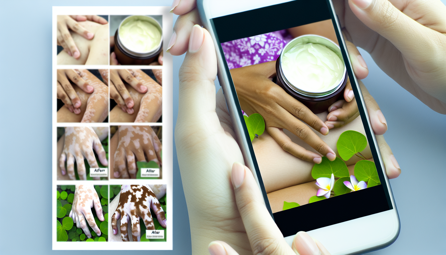 Read more about the article การรักษาด่างขาว: ยาทาและสมุนไพรรักษาโรคด่างขาว